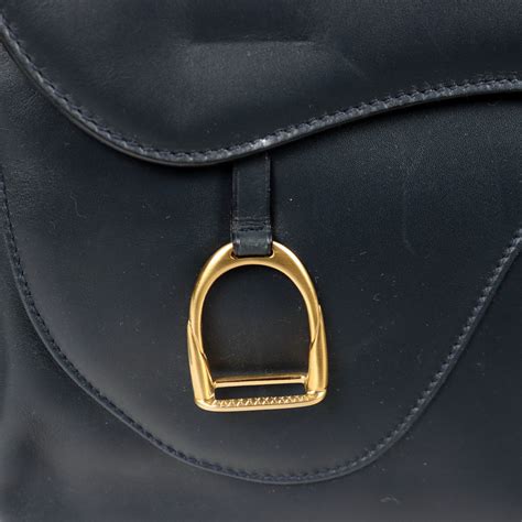 Gucci Borsa Vintage Tracolla Firenze Anni 90 Metallo dorato 